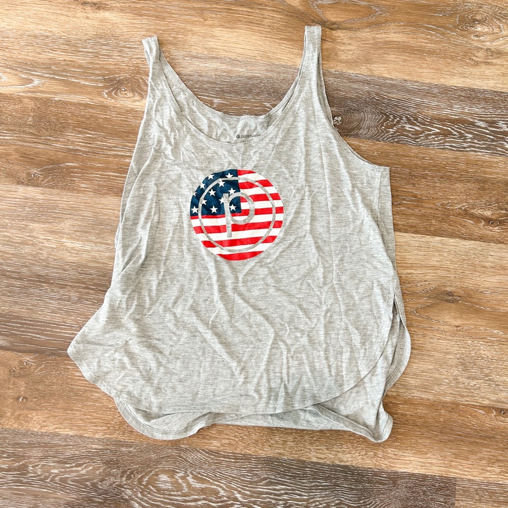 Pure Barre Flag Tank